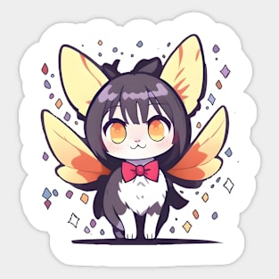 Chibi Cat Fairy Kawaii Cute Anime Sticker